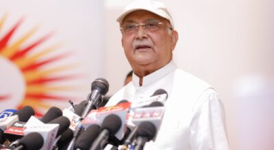 ओलीको आरोप – सरकारको हस्तक्षेपले एन्फामाथि प्रतिबन्ध लाग्यो